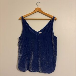 LOFT Velvet Crush Tank - Size Medium (NWT)